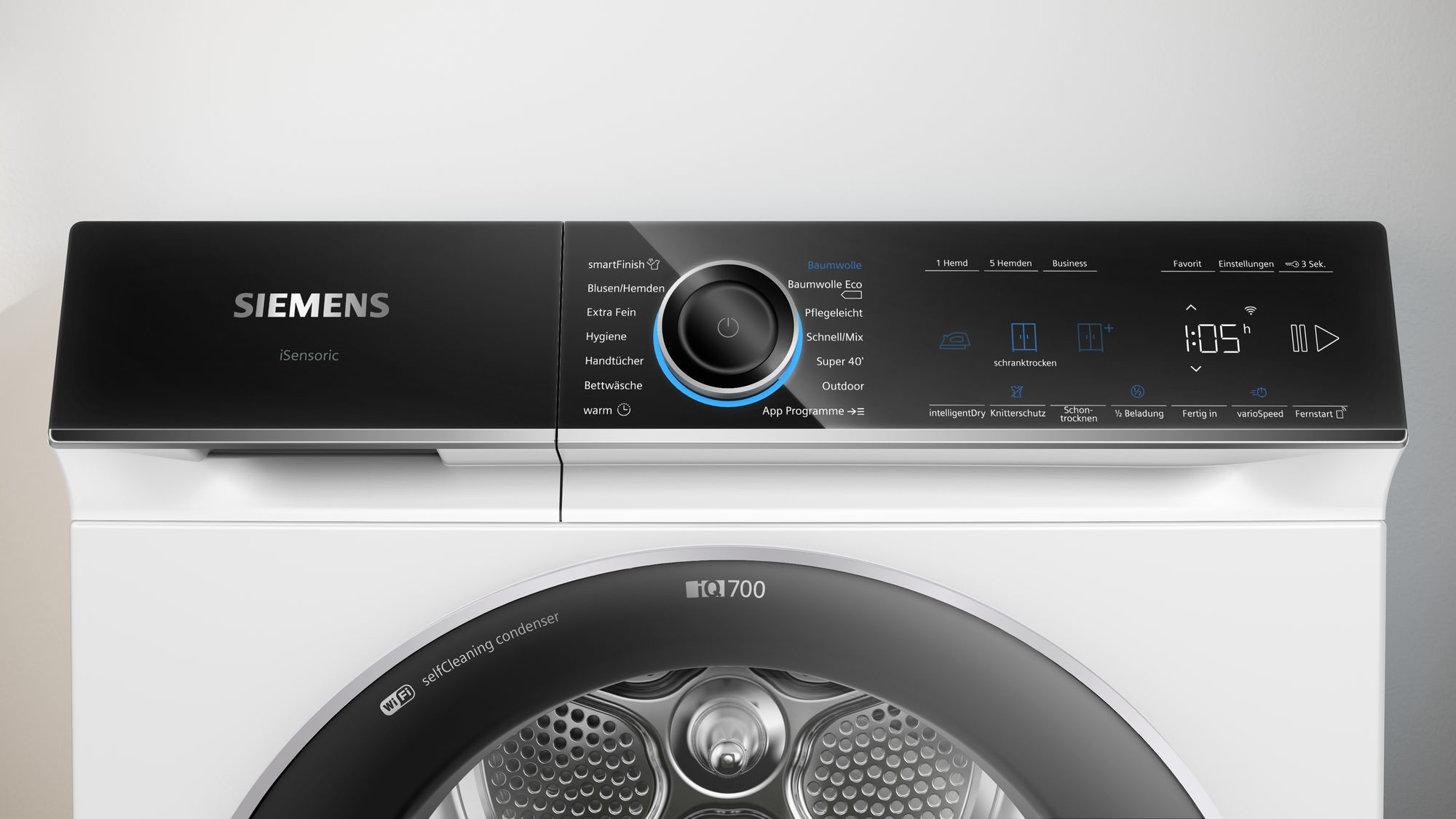 Siemens WQ46B2C40 wasdroger Vrijstaand Voorbelading 9 kg A+++ Wit - Afbeelding 2