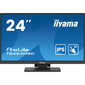 iiyama ProLite T2454MSC-B2AG computer monitor 60,5 cm (23.8") 1920 x 1080 Pixels Full HD LED Touchscreen Multi-gebruiker Zwart