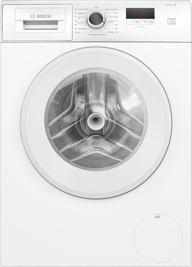Bosch Serie 2 WGE02420 wasmachine Voorbelading 7 kg 1400 RPM Wit