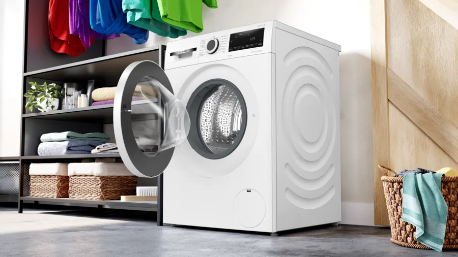Bosch Serie 4 WNA13441 Was-droogcombinatie Vrijstaand Voorbelading Wit E - Afbeelding 3
