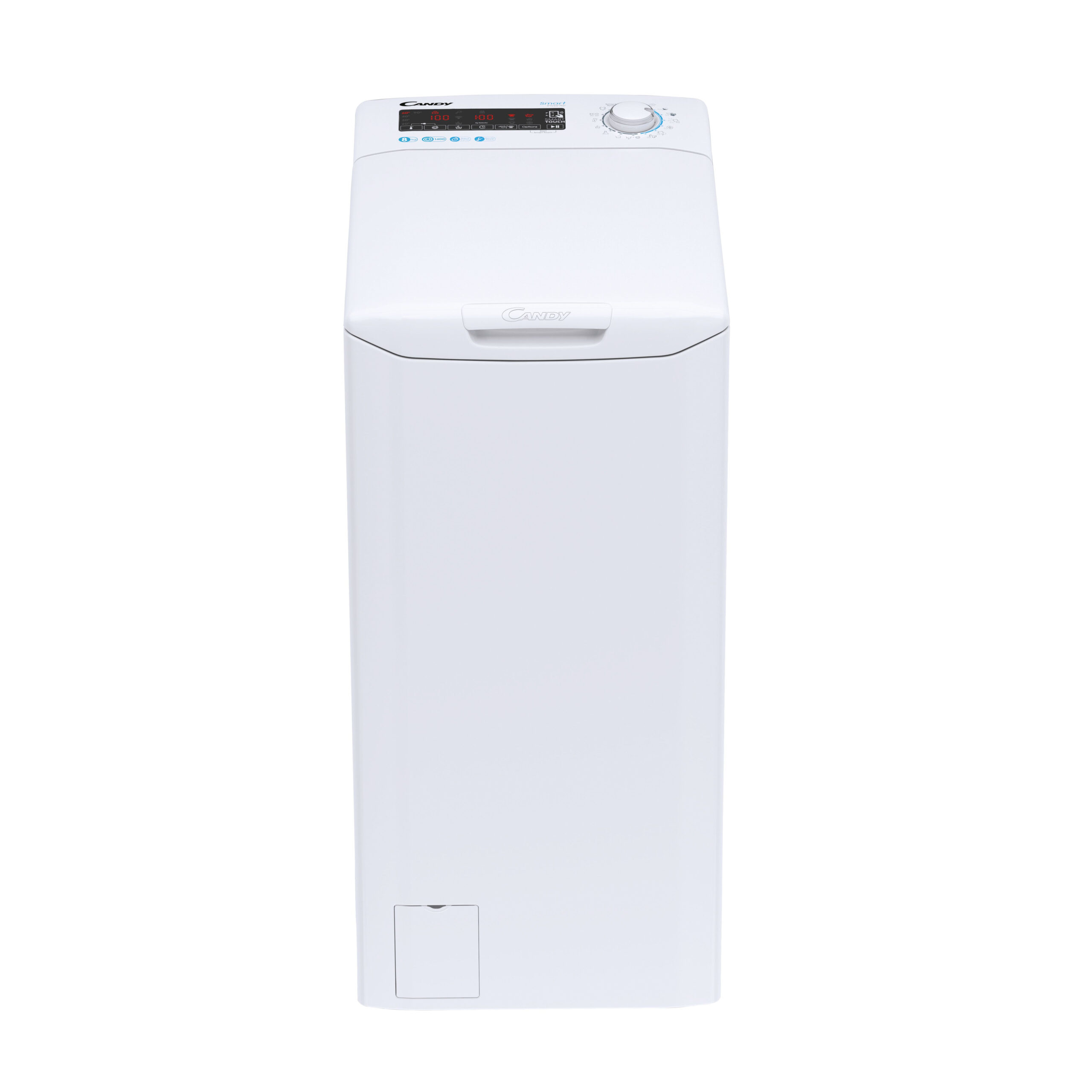 Candy Smart Inverter CSTG 48TME/1-S wasmachine Bovenbelading 8 kg 1400 RPM Wit - Afbeelding 10