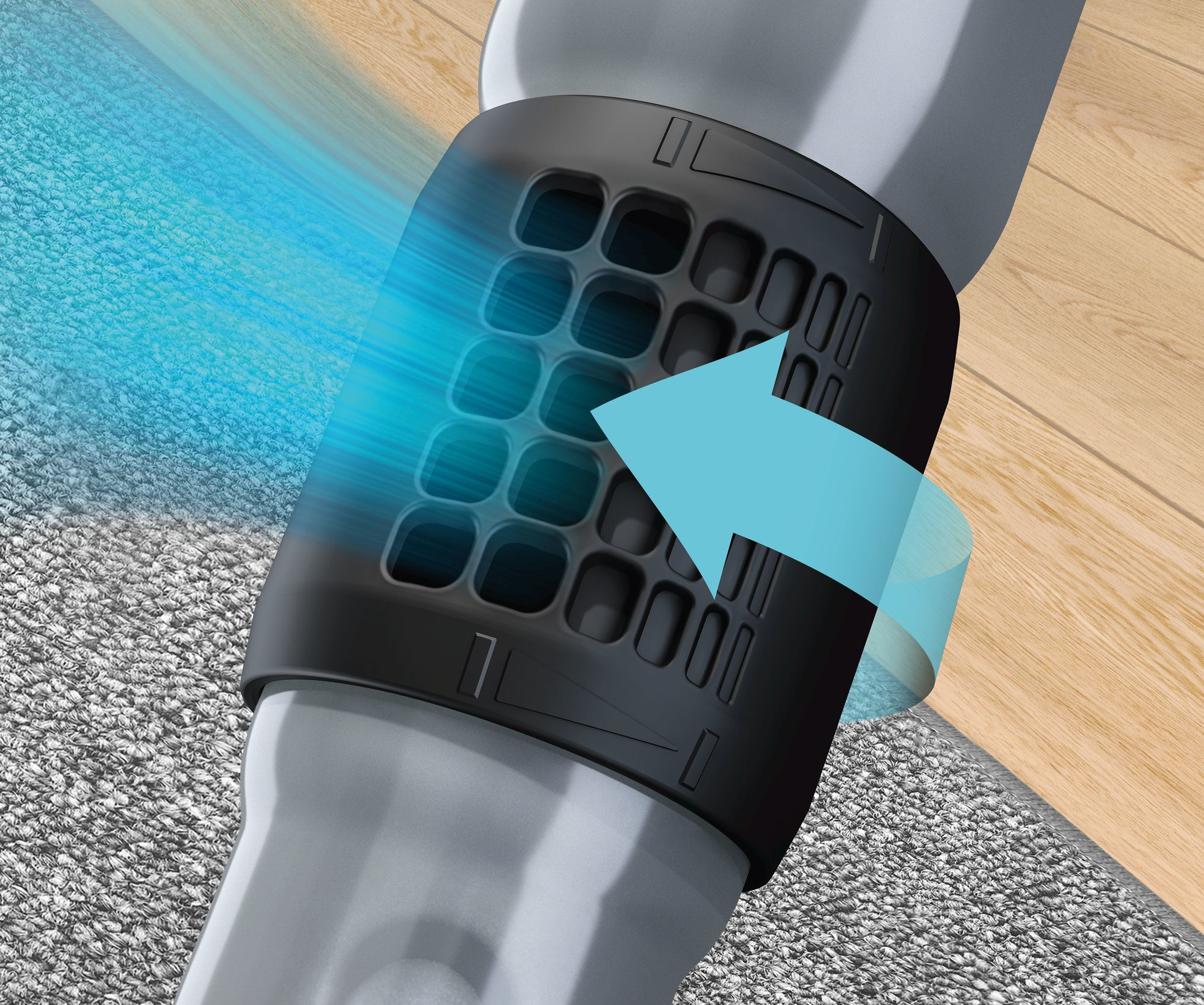 Siemens iQ300 VSP3AAAA stofzuiger 4 l Cilinderstofzuiger Droog 750 W Stofzak - Afbeelding 5