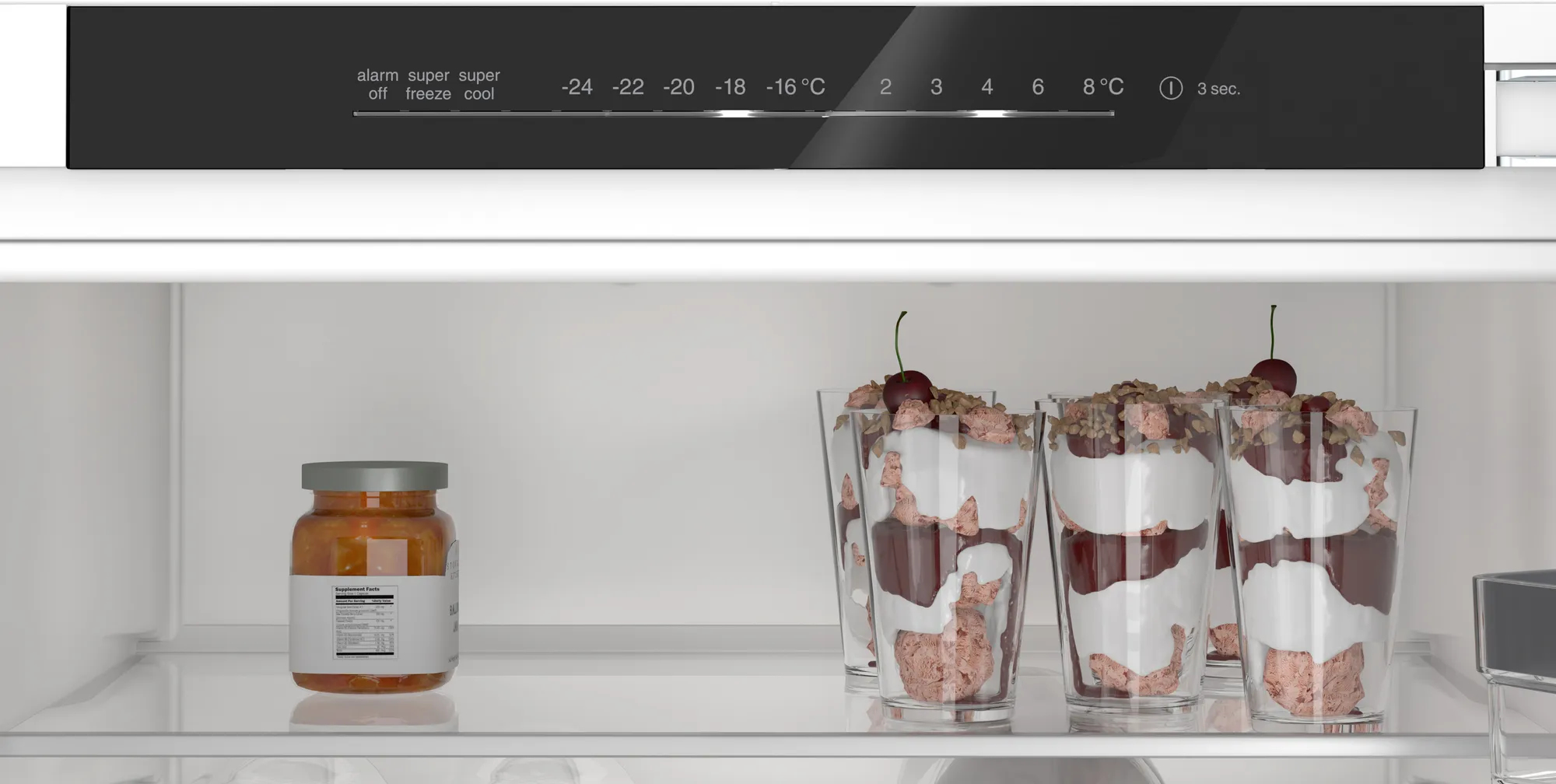 Bosch Serie 4 KIN96VFD0 koel-vriescombinatie Ingebouwd 290 l D Wit - Afbeelding 2