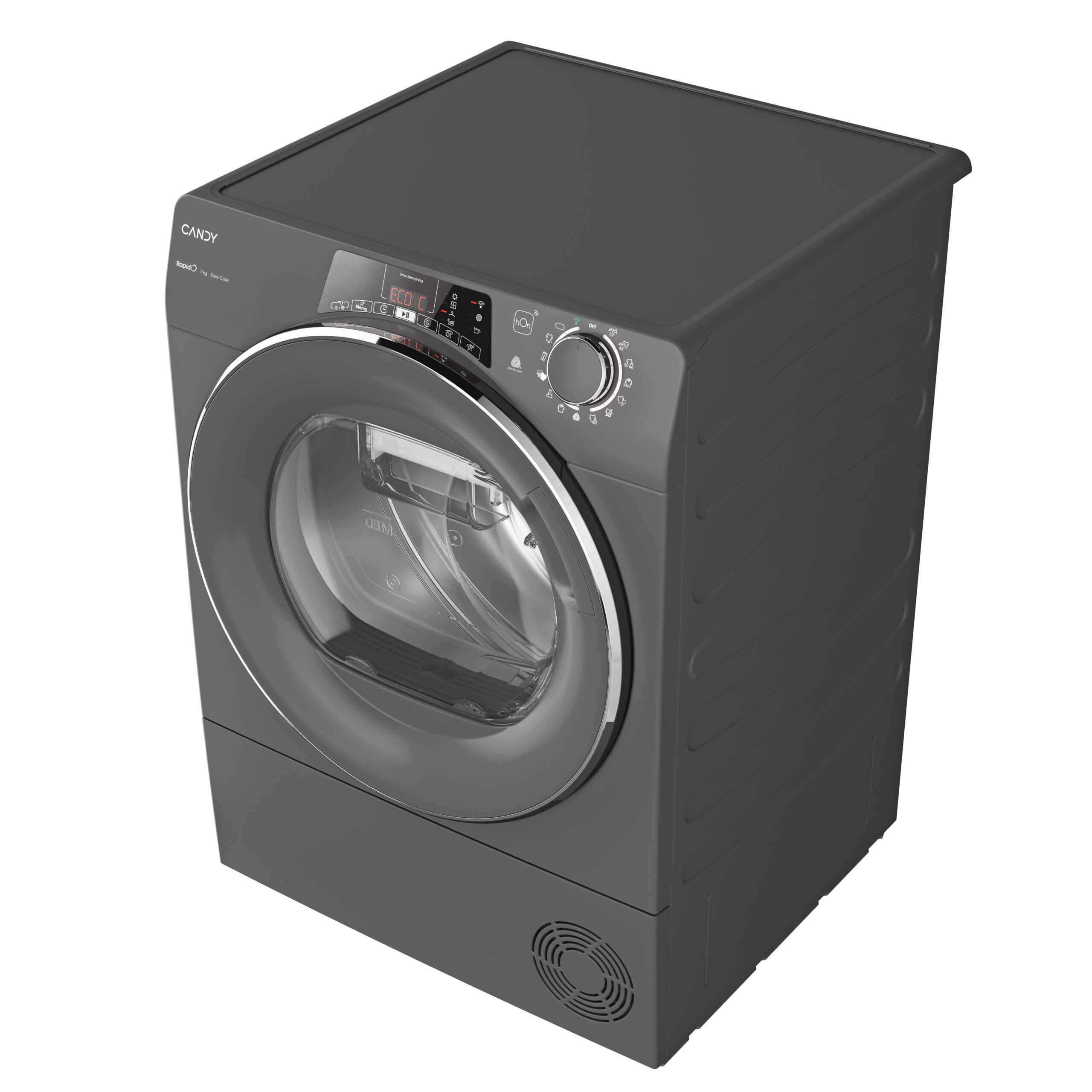 Candy RapidÓ RO4 H7A2TCERX-S wasdroger Vrijstaand Voorbelading 7 kg A++ Antraciet - Afbeelding 3