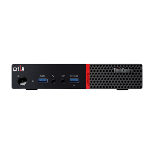 T1A Lenovo ThinkCentre M900q Refurbished Intel® Core™ i5 i5-6500T 16 GB DDR4-SDRAM 256 GB SSD Windows 10 Pro Mini PC Zwart