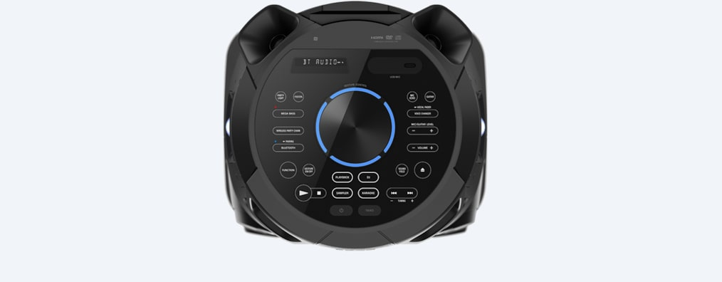 Sony MHC-V73D Zwart - Afbeelding 5