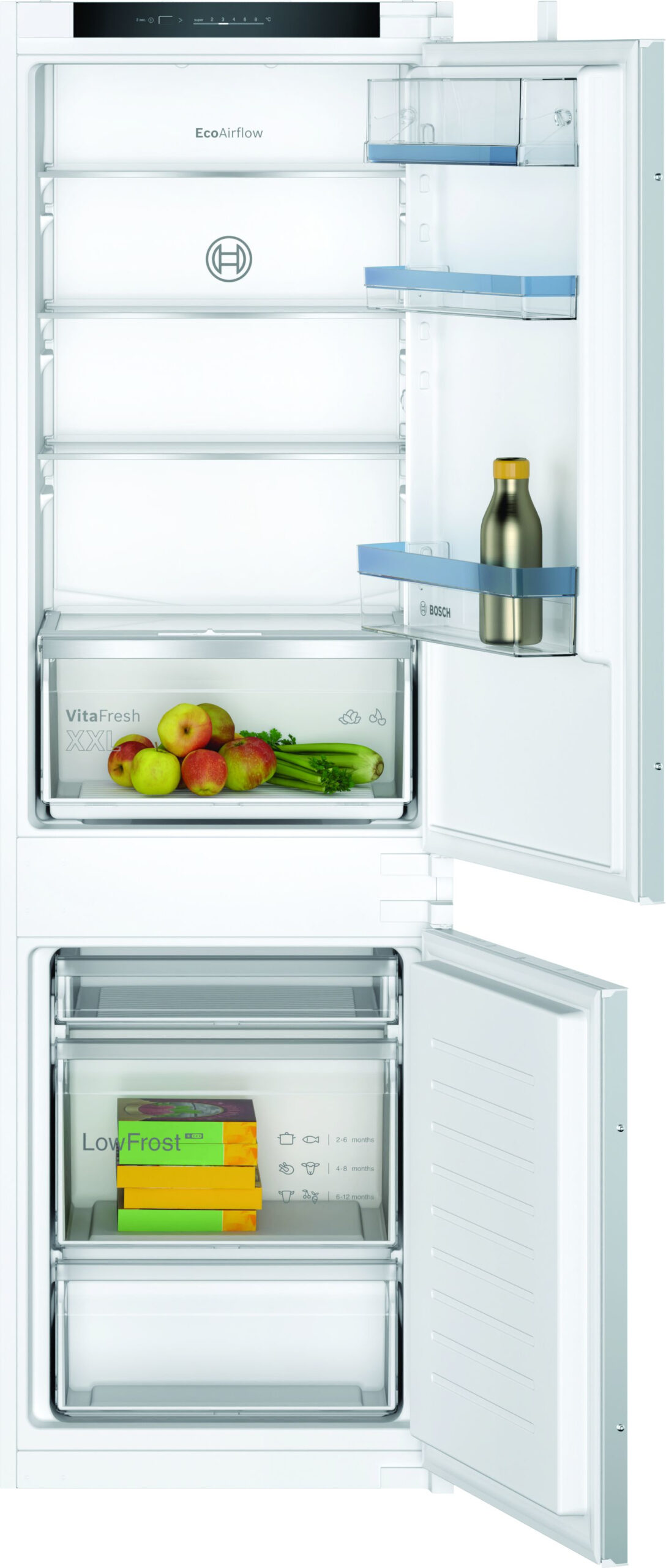 Bosch Serie 4 KIV86VSE0 koel-vriescombinatie Ingebouwd 267 l E Wit