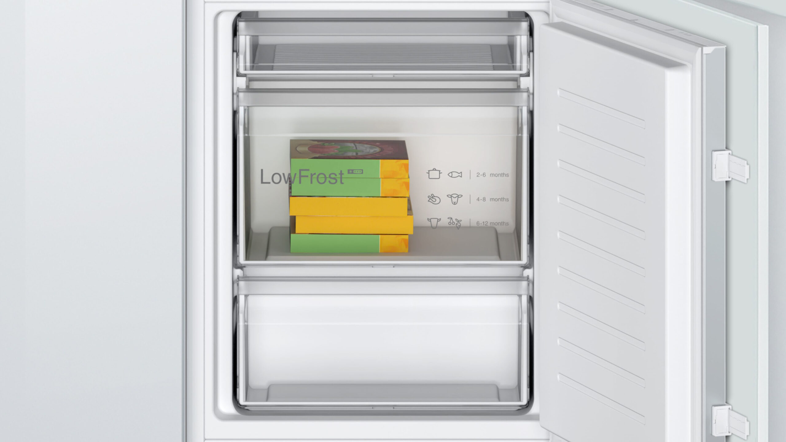 Bosch Serie 4 KIV86VSE0 koel-vriescombinatie Ingebouwd 267 l E Wit - Afbeelding 6