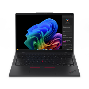 Lenovo ThinkPad T14s Gen 6 (Snapdragon) Copilot+ PC Qualcomm Snapdragon X1E-78-100 Laptop 35,6 cm (14") Touchscreen WUXGA 32 GB LPDDR5x-SDRAM 1 TB SSD Wi-Fi 7 (802.11be) Windows 11 Pro Amerikaans Engels Zwart