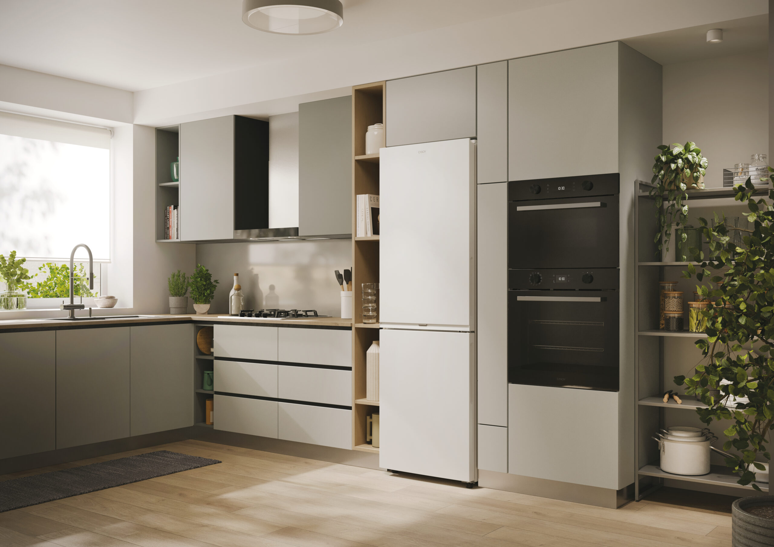 Candy Fresco CNCQ2T618EW Vrijstaand 355 l E Wit - Afbeelding 18