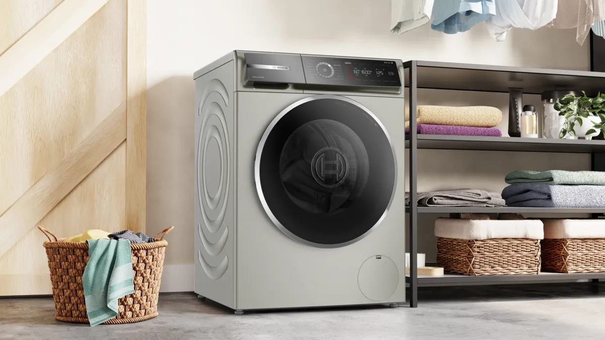Bosch WGB2560X1 wasmachine Voorbelading 10 kg 1600 RPM Zilver - Afbeelding 4