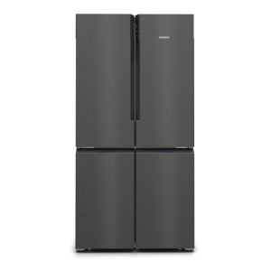Siemens iQ500 KF96NAXEA amerikaanse koelkast Vrijstaand 605 l E Zwart, Roestvrijstaal
