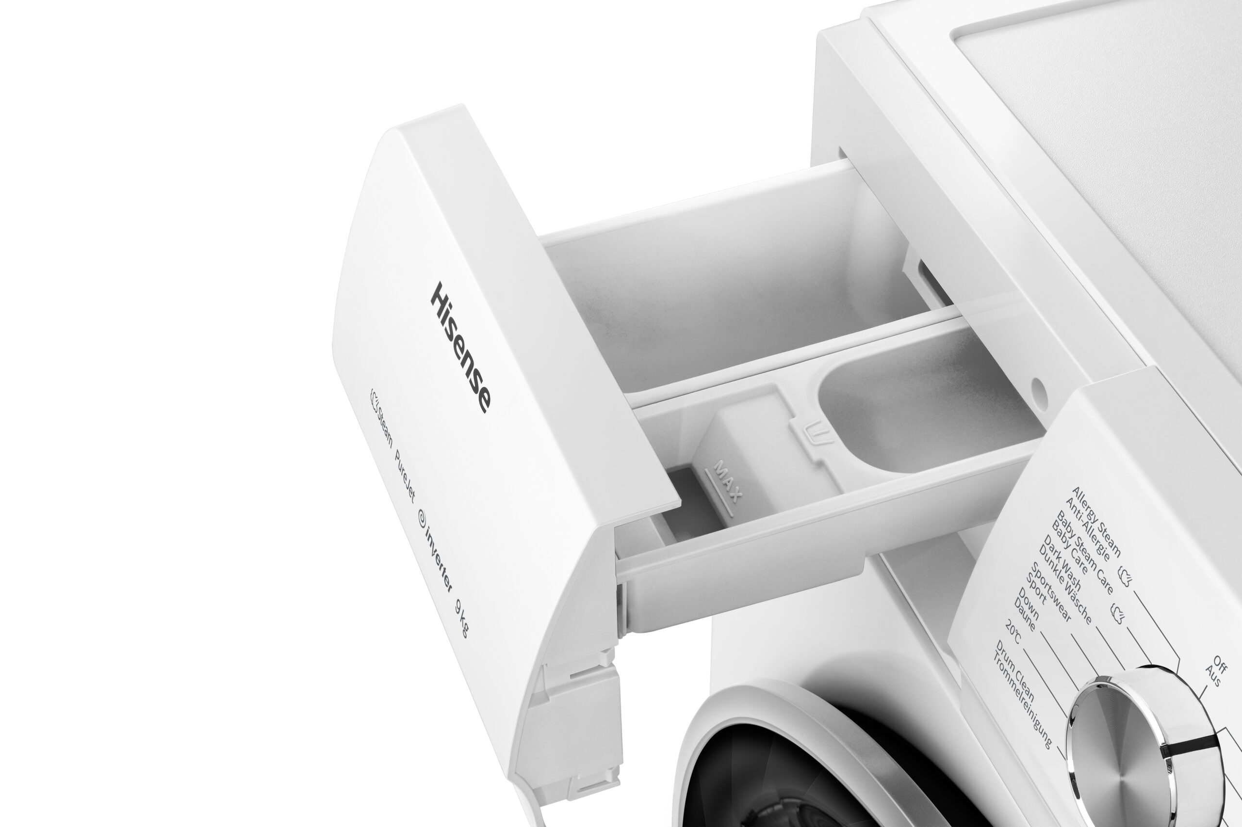 Hisense WFQA9014EVJM wasmachine Voorbelading 9 kg 1400 RPM Wit - Afbeelding 6