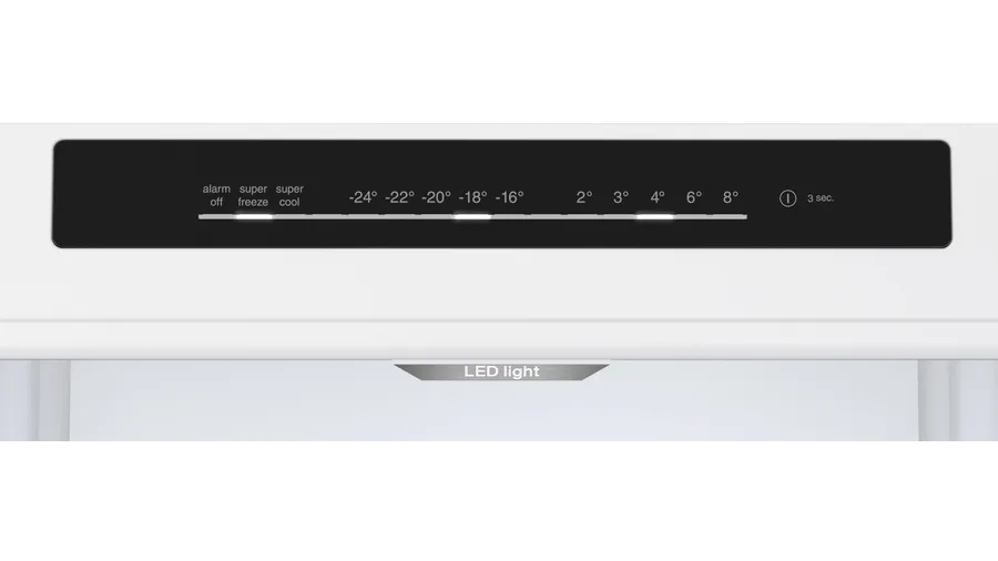 Bosch Serie 4 KGN392IBF koel-vriescombinatie Vrijstaand 363 l B Roestvrijstaal - Afbeelding 3