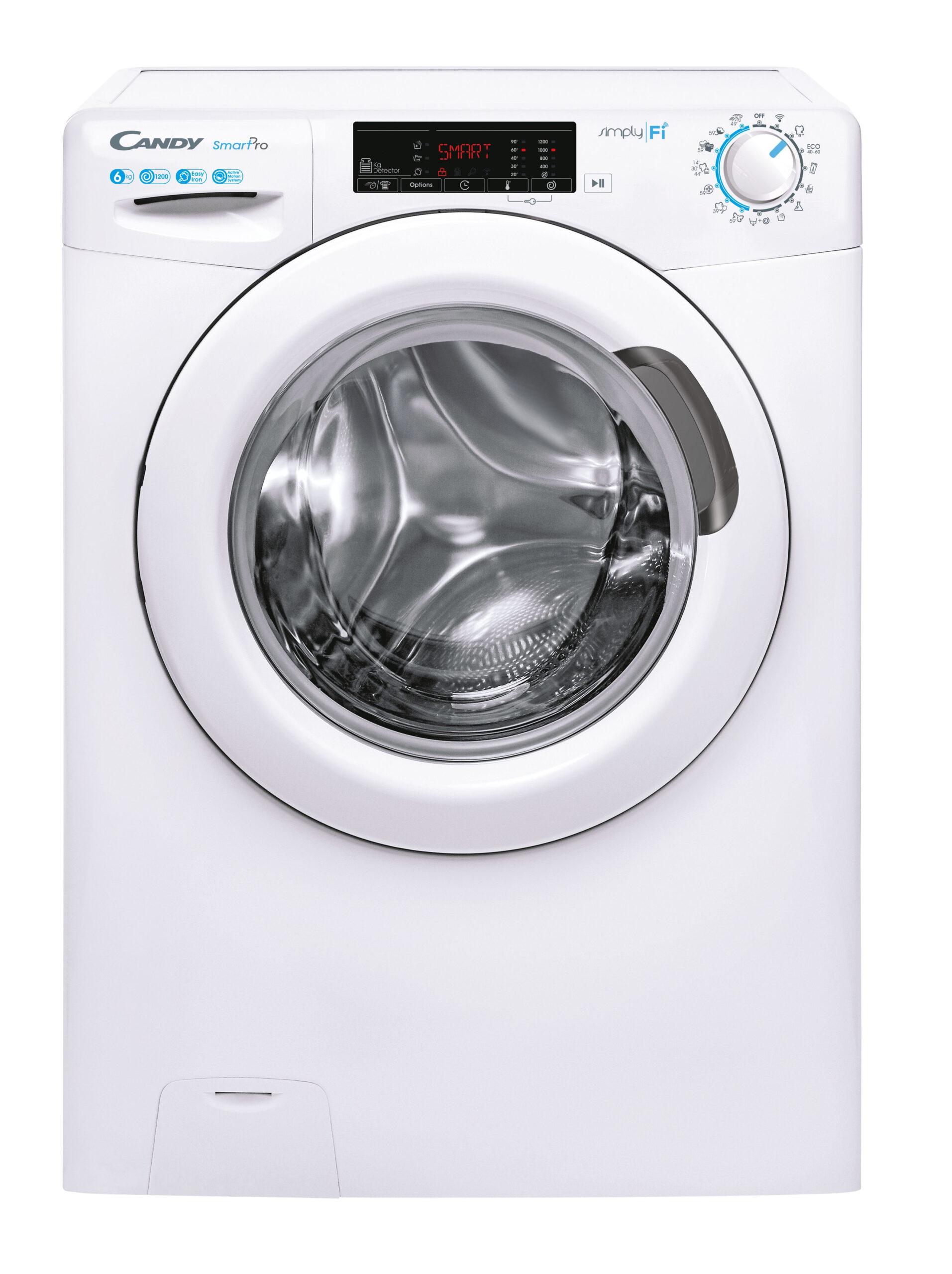 Candy Smart Pro CSO4 1265TE/1-S wasmachine Voorbelading 6 kg 1200 RPM Wit