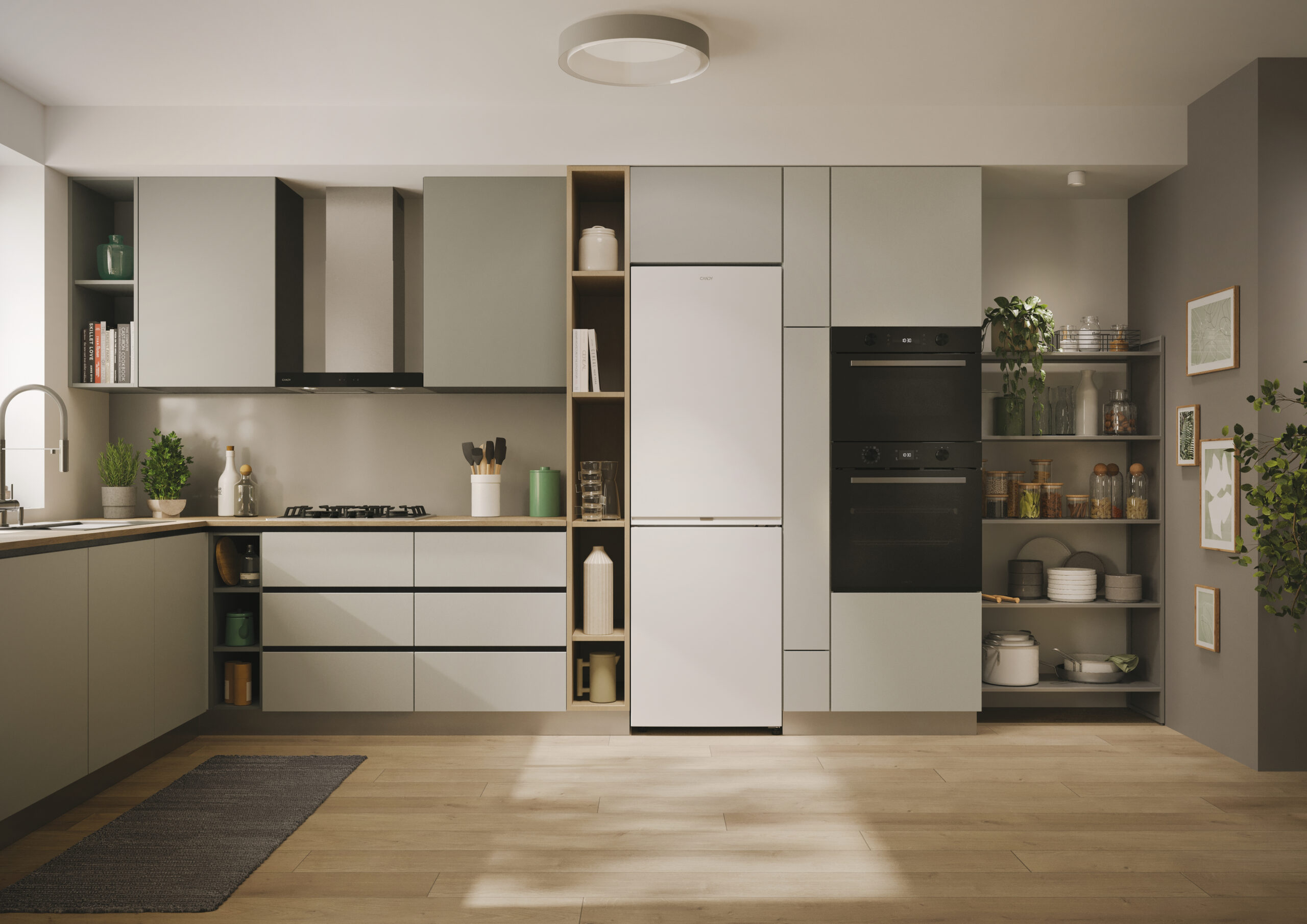 Candy Fresco CNCQ2T618EW Vrijstaand 355 l E Wit - Afbeelding 14