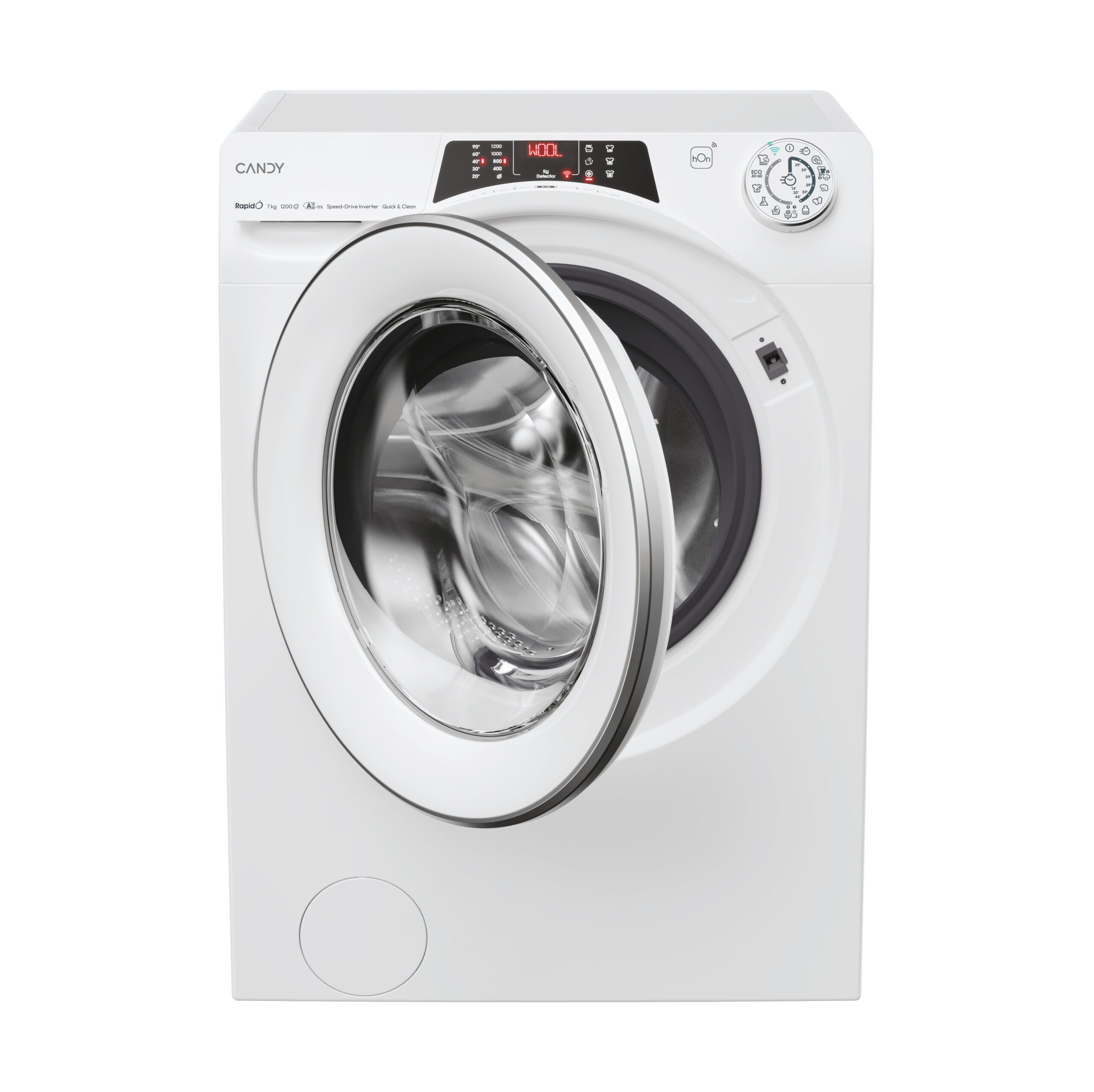 Candy RapidÓ RO4 274DWMS7/1-S wasmachine Voorbelading 7 kg 1200 RPM Wit - Afbeelding 2