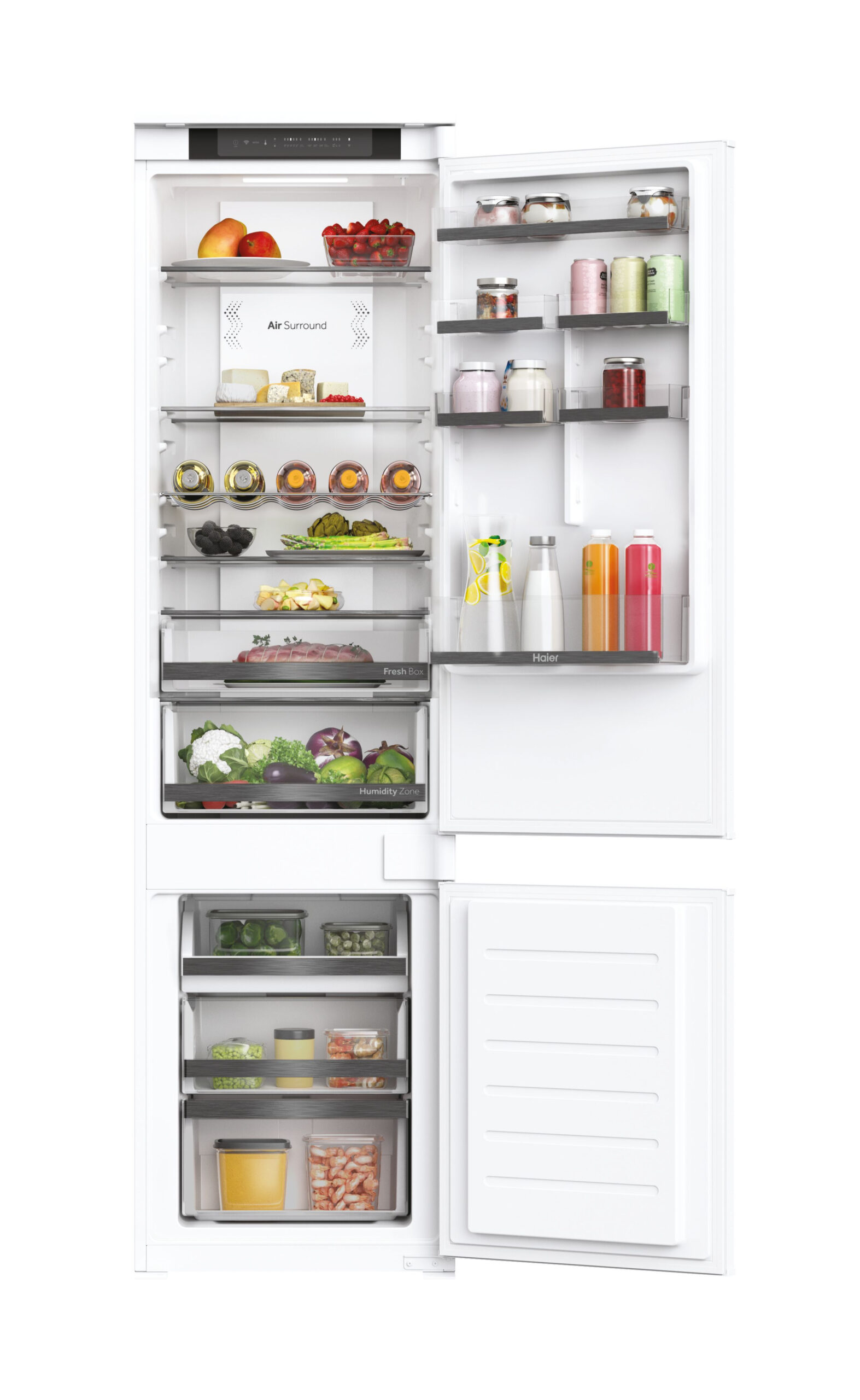 Haier 2D 55 Series 6 HBW5519E Ingebouwd 281 l E Wit