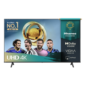 Hisense 55A6Q tv 139,7 cm (55") 4K Ultra HD Smart TV Wifi Zwart 300 cd/m²