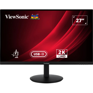 Viewsonic VG Series VG2709-2K-MHDU-2 computer monitor 68,6 cm (27") 2560 x 1440 Pixels Quad HD LED Zwart