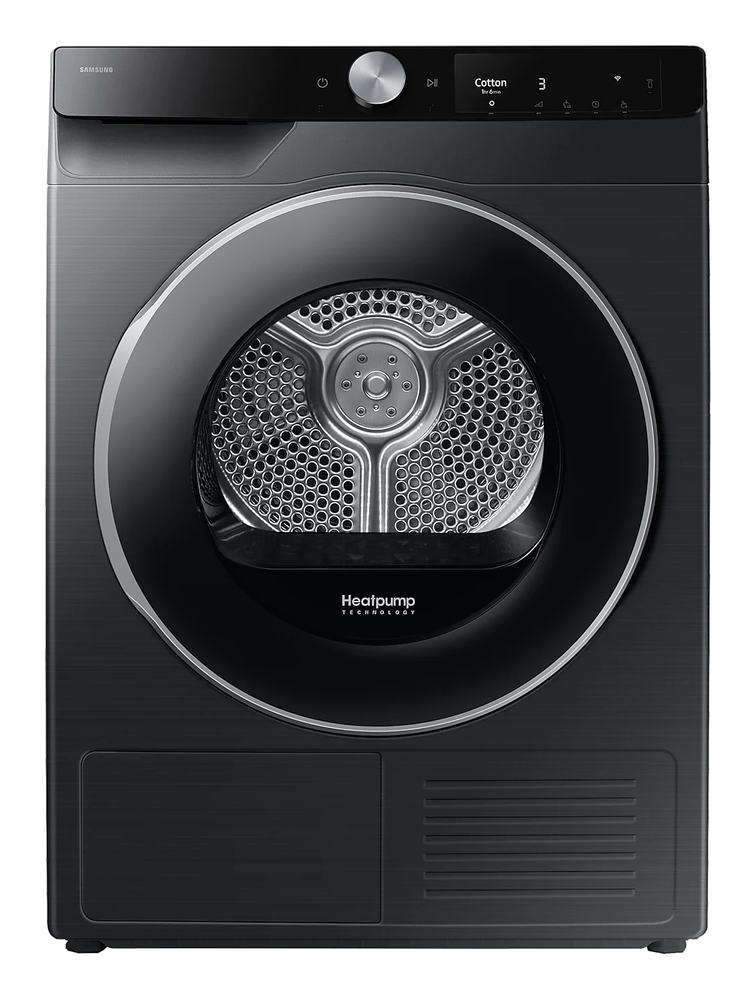 Samsung DV6000T wasdroger Vrijstaand Voorbelading 9 kg A+++ Zwart