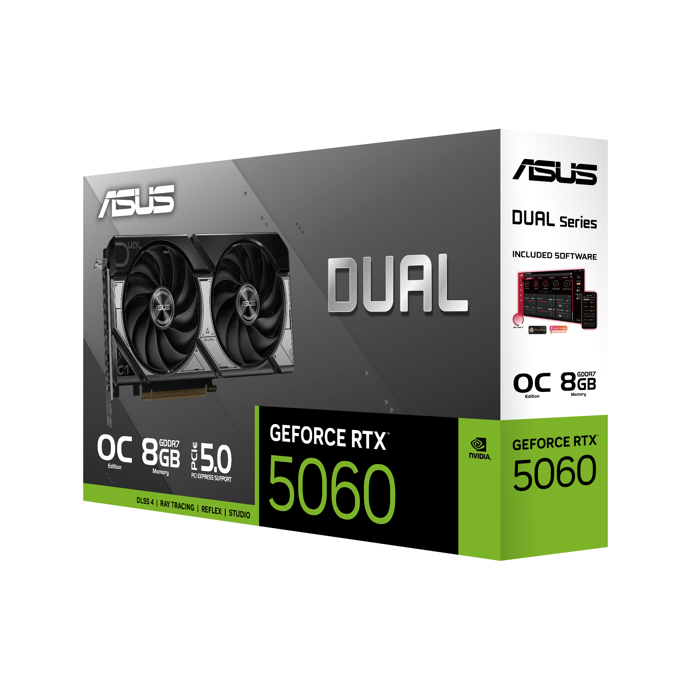 ASUS Dual -RTX5060-O8G NVIDIA GeForce RTX 5060 8 GB GDDR7 - Afbeelding 15