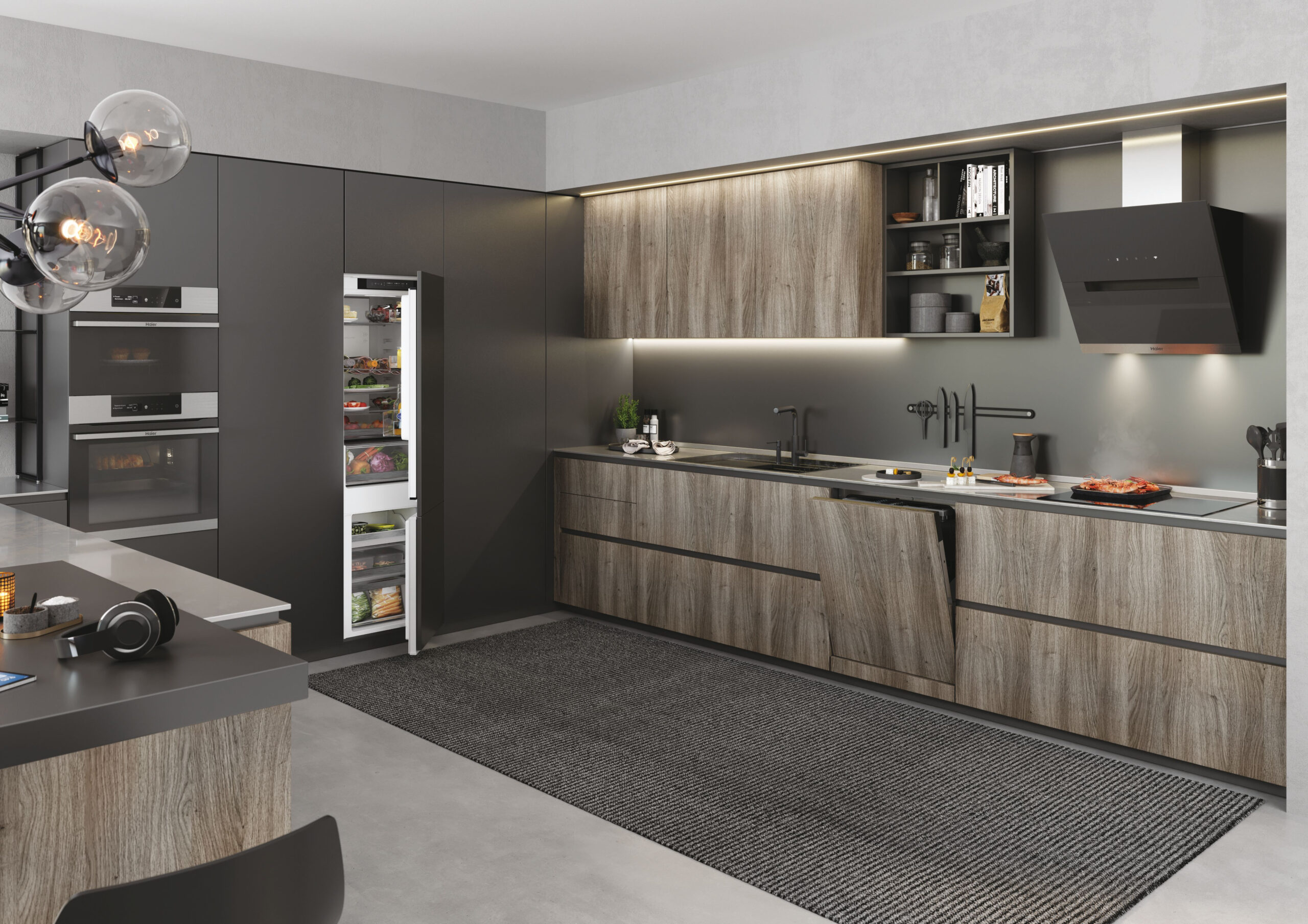 Haier 2D 55 Series 6 HBW5518E Ingebouwd 248 l E Wit - Afbeelding 11