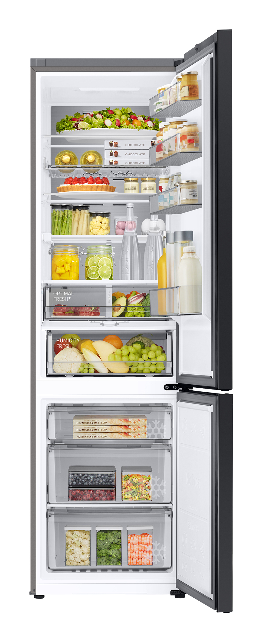 Samsung RB38C7B6D12 Vrijstaand 390 l D Wit - Afbeelding 3