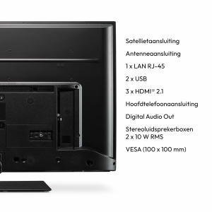 MEDION LIFE X15071 (MD 30922) 127 cm (50") 4K Ultra HD Smart TV Wifi Zwart 320 cd/m²