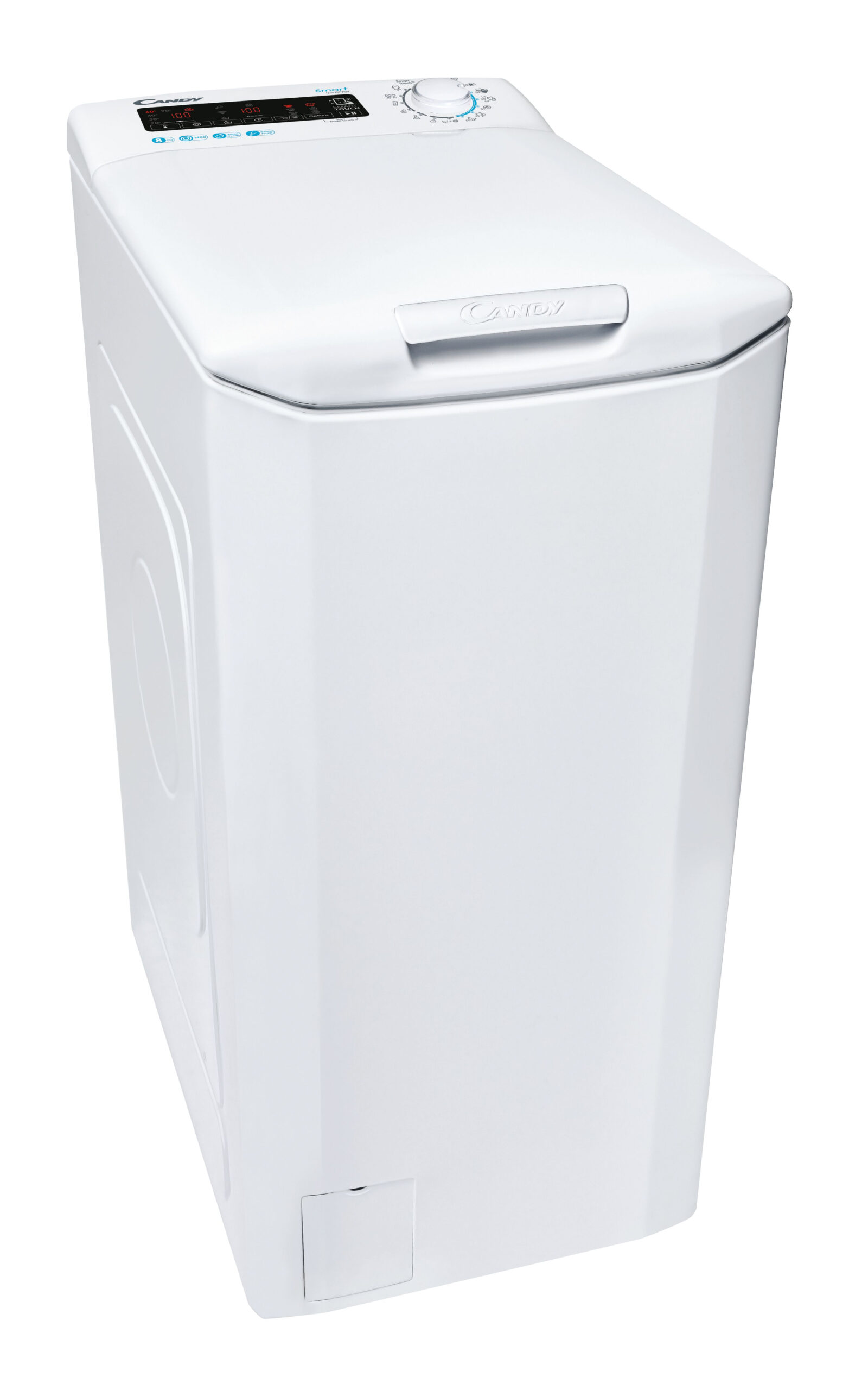 Candy Smart Inverter CSTG 48TME/1-S wasmachine Bovenbelading 8 kg 1400 RPM Wit