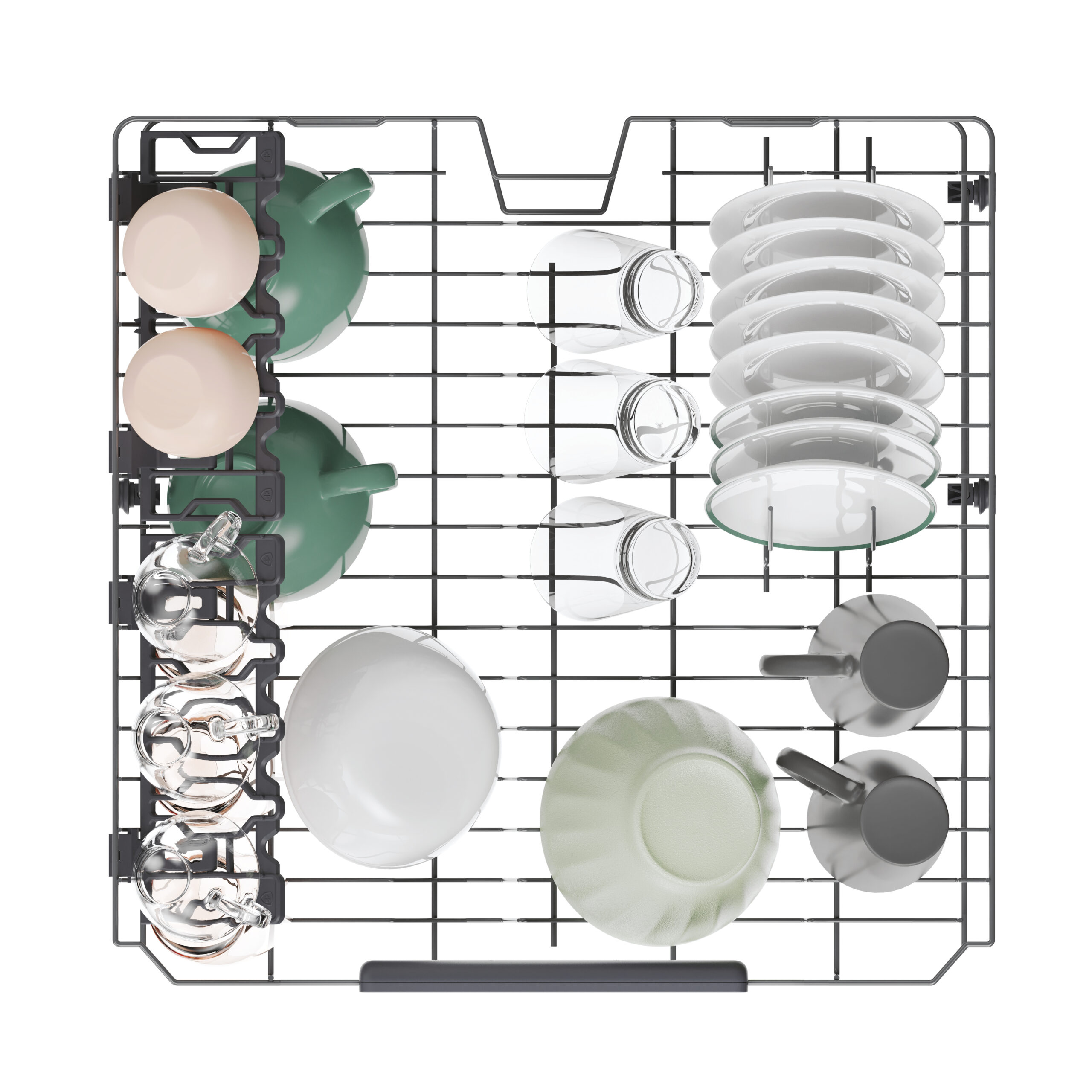 Candy RapidÓ CS 4E7L0W Volledig ingebouwd 14 couverts E - Afbeelding 13