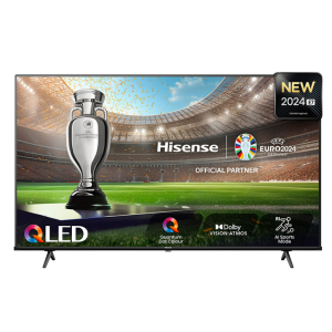 Hisense 43E77NQ tv 109,2 cm (43") 4K Ultra HD Smart TV Wifi Zwart 275 cd/m²