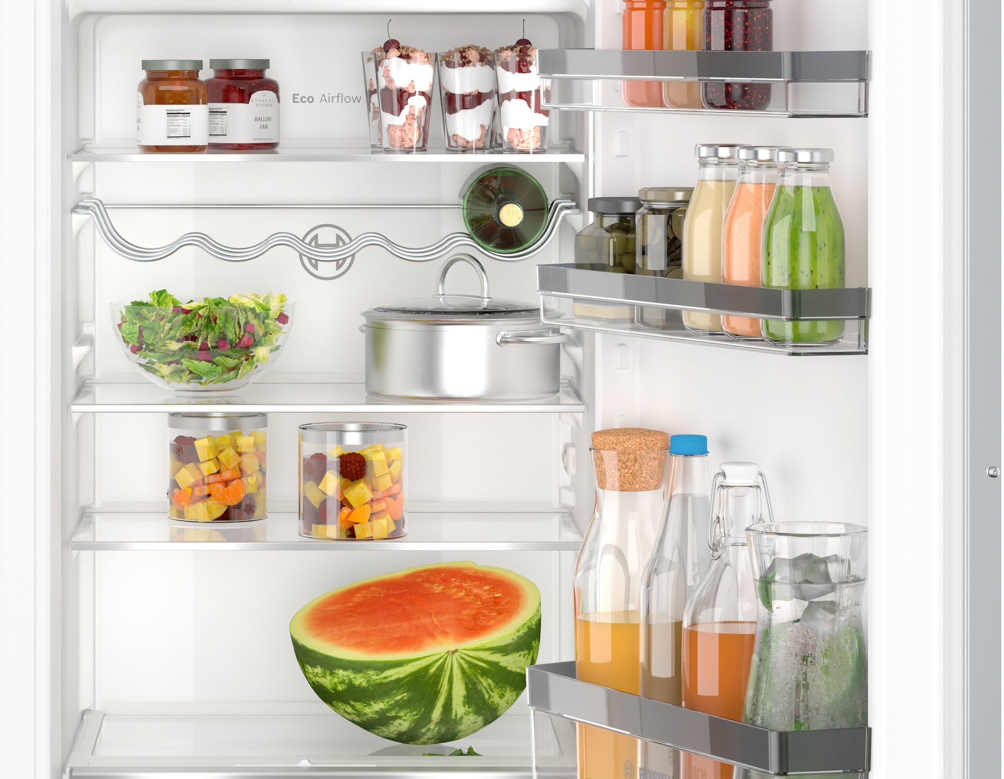 Bosch Serie 6 KIL42ADD1 combi-koelkast Ingebouwd 187 l D Wit - Afbeelding 3