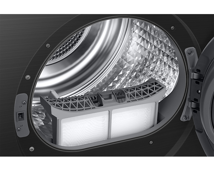 Samsung DV6000T wasdroger Vrijstaand Voorbelading 9 kg A+++ Zwart - Afbeelding 6