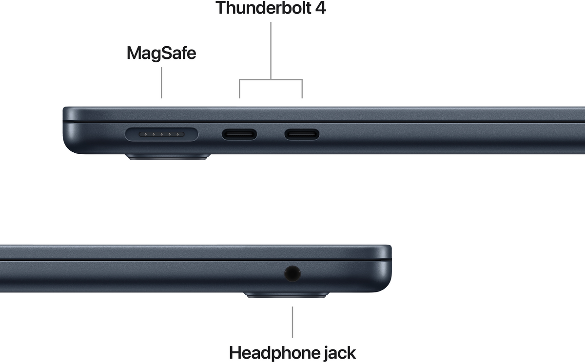 Apple MacBook Air 13-inch M4 (10 core CPU/8 core GPU) 16GB/256GB Midnight - Afbeelding 6