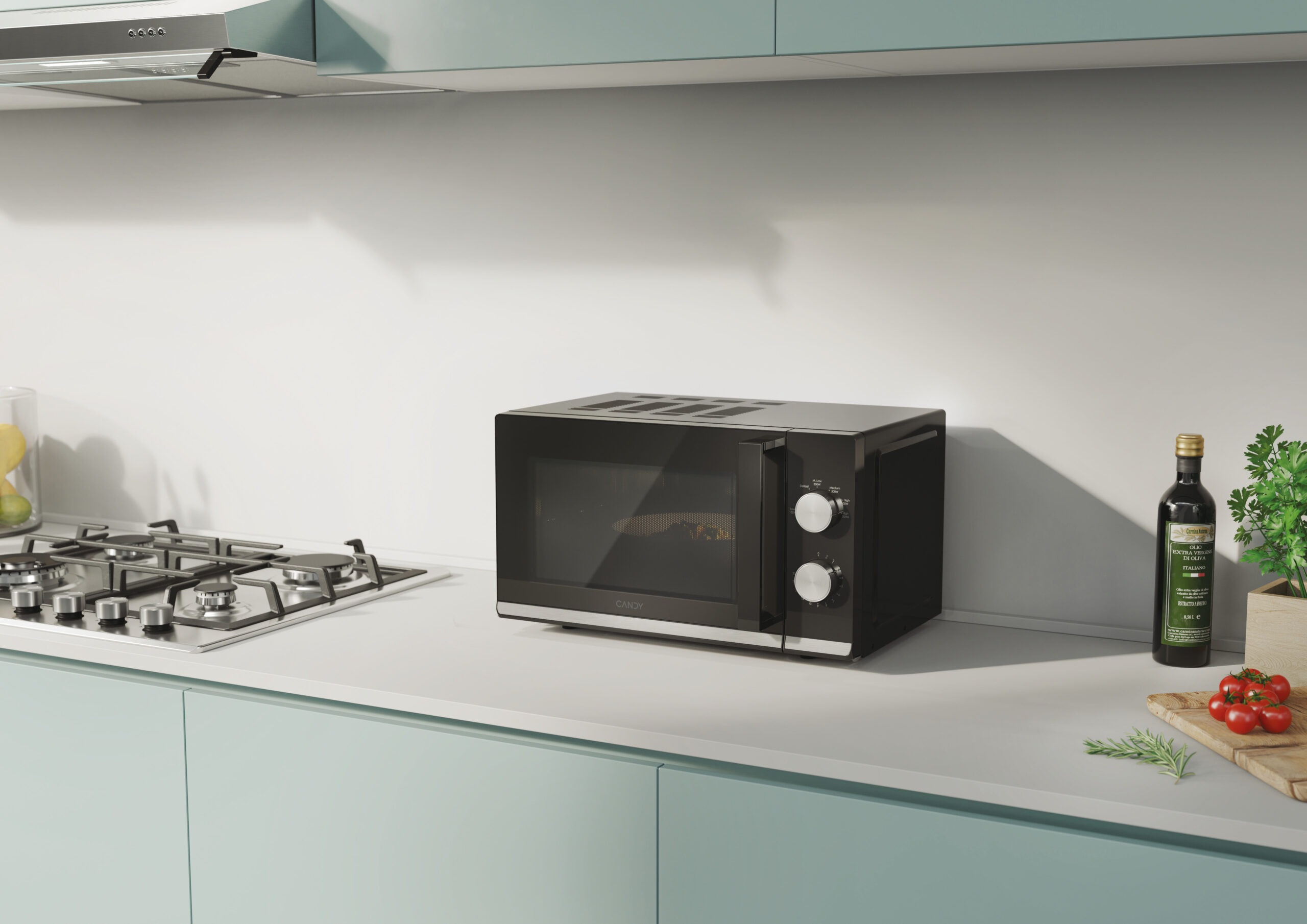 Candy Moderna CMW20TNMB Zwart Solo-magnetron Aanrecht 20 l 700 W - Afbeelding 4