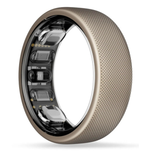 Amazfit Helio Ring Nee Slimme ring met activiteitentracker Titanium