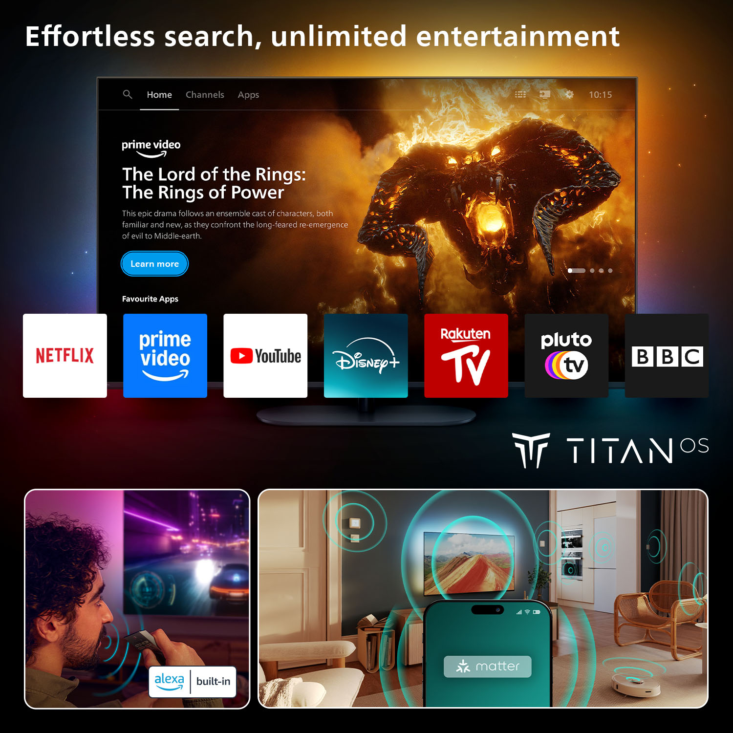 Philips 65OLED760 4K TV Ambilight 65” (2025) - Afbeelding 8