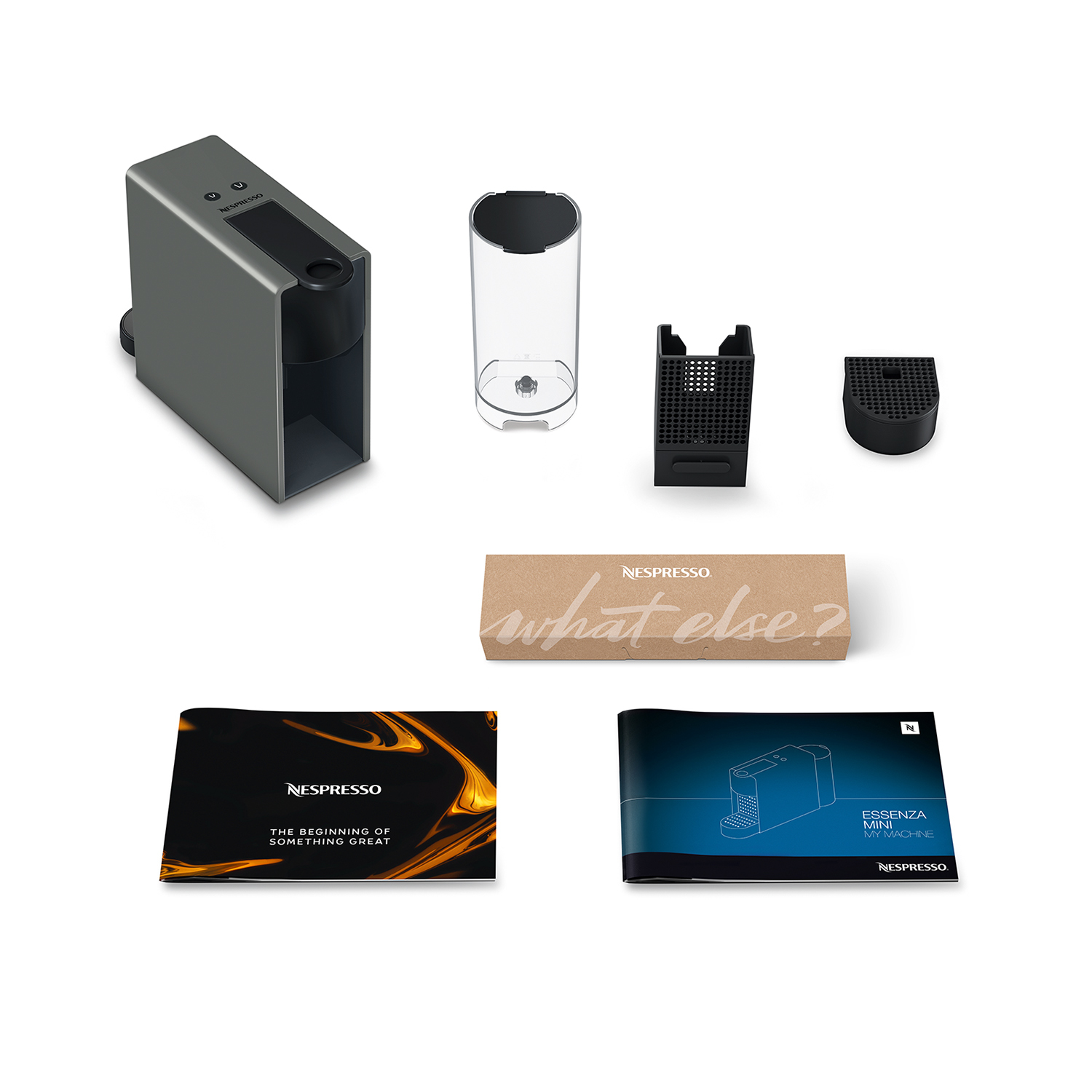 Krups Nespressomachine Essenza Mini Intens grijs XN110B - Afbeelding 2