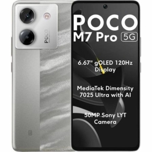 Smartphone Xiaomi POCO M7P 5G 12-512 SV 6,67" Octa Core 12 GB RAM 512 GB Zilverkleurig