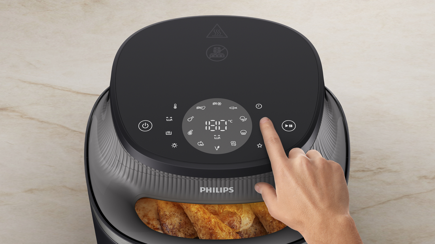 Philips 3000 series Airfryer van 6,2 liter uit de 3000-serie - Afbeelding 6