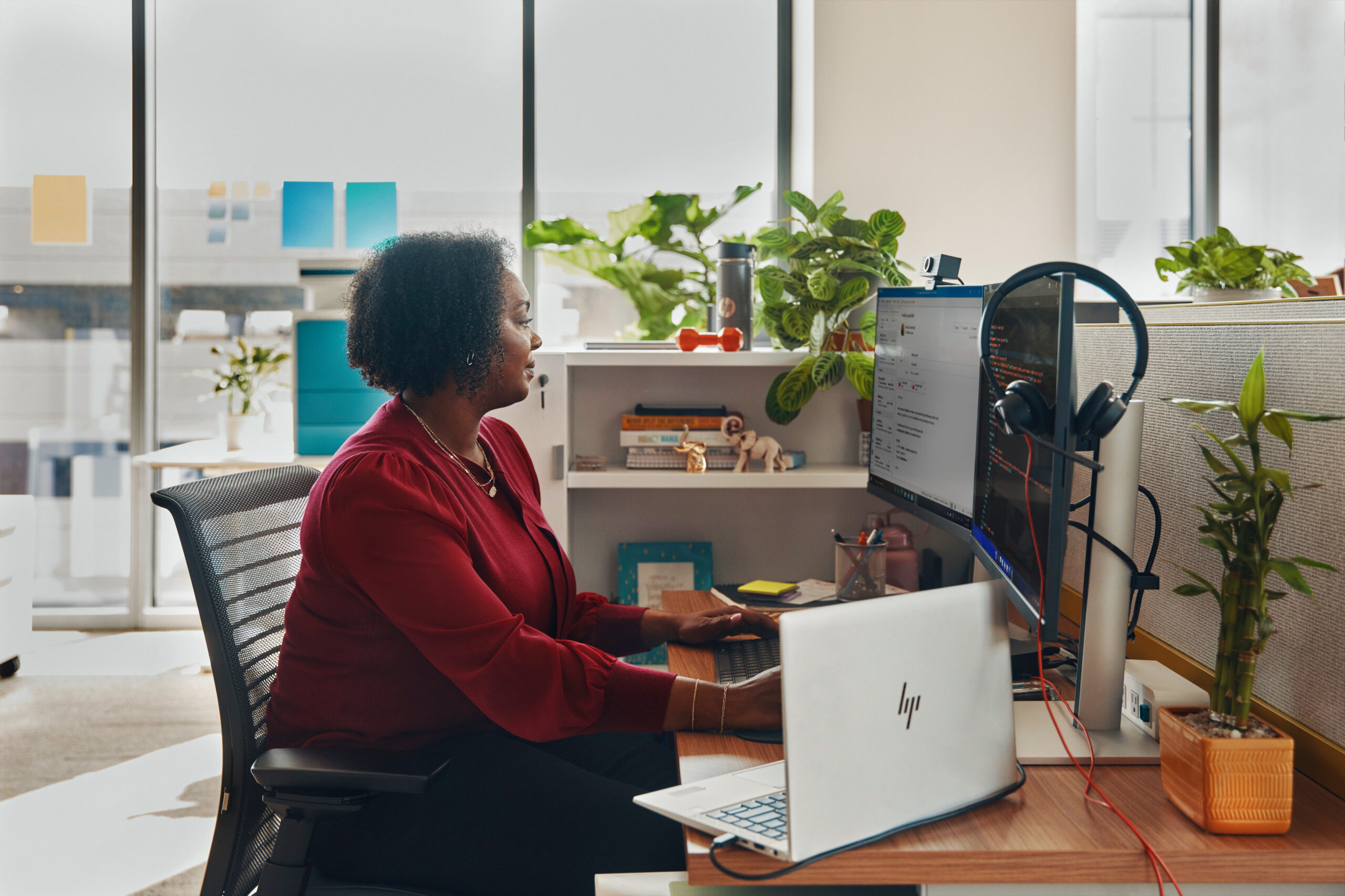 Poly Blackwire 3325 Stereo Microsoft Teams Certified USB-C Headset + 3,5 mm plug + USB-C/A adapter - Afbeelding 3