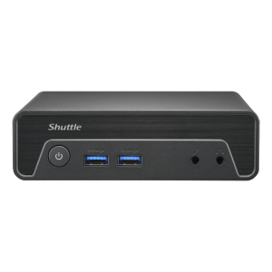 Shuttle Nano PC NE10N, Intel N 100, 1x HDMI, 1x DP, 6x USB, 1x LAN, ventilatorloos, 24/7 permanent gebruik, incl. VESA