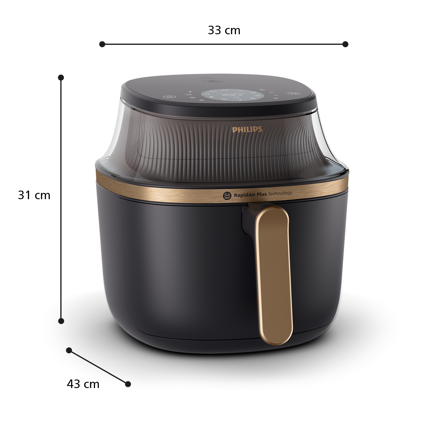 Philips 3000 series Airfryer van 6,2 liter uit de 3000-serie - Afbeelding 8