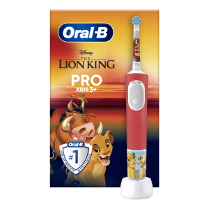 Oral-B Kids VITALITYPROLIONK elektrische tandenborstel Kind Roterende-oscillerende tandenborstel Meerkleurig