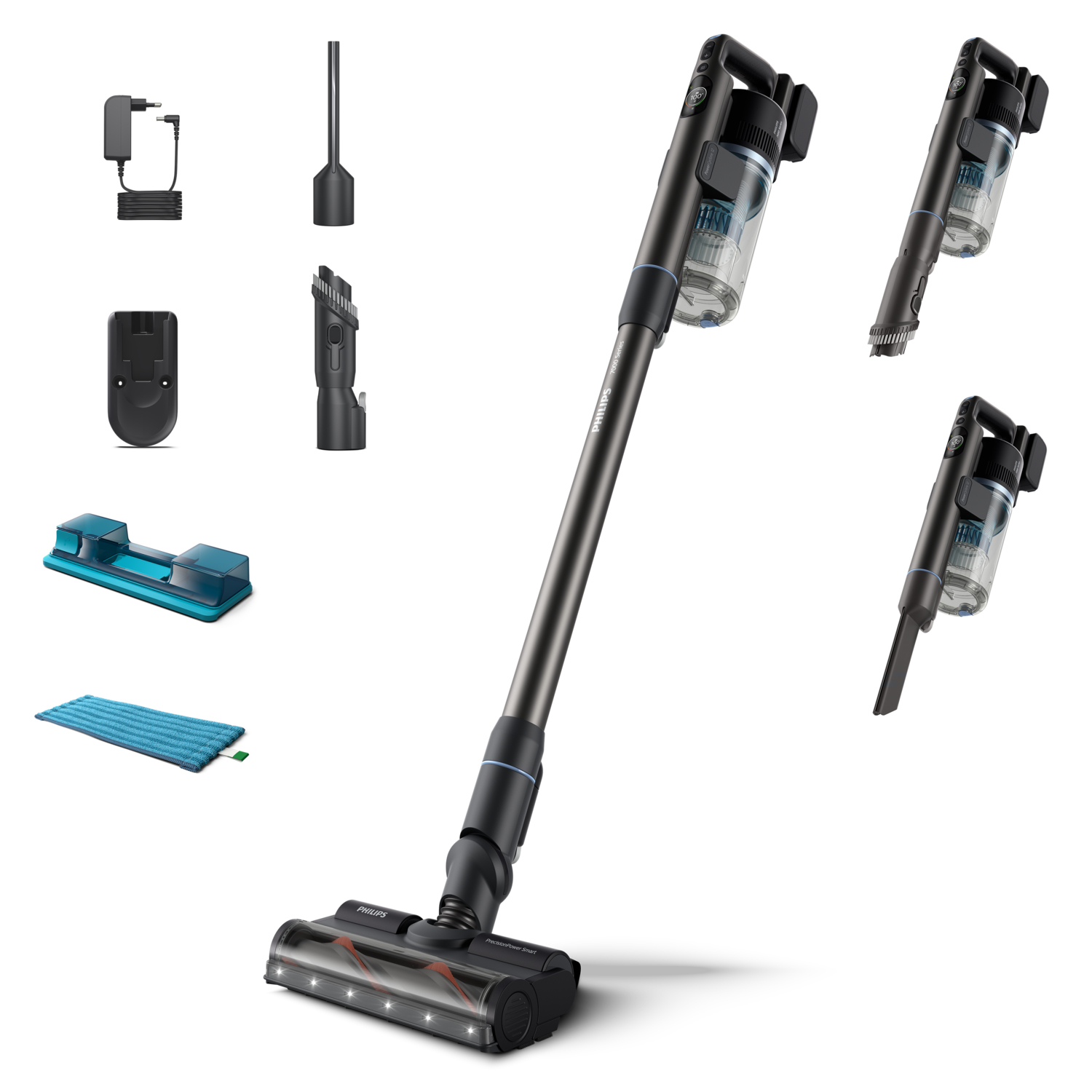 Philips 7000 series XC7053/01 Aqua snoerloze stofzuiger uit de 7000-serie