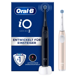 Oral-B iO Series 2 Volwassene Vibrerende tandenborstel Zwart, Roze
