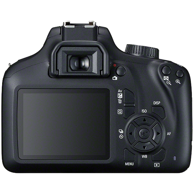 Canon EOS 4000D + EF-S 18-55mm III SLR camerakit 18 MP 5184 x 3456 Pixels Zwart - Afbeelding 2