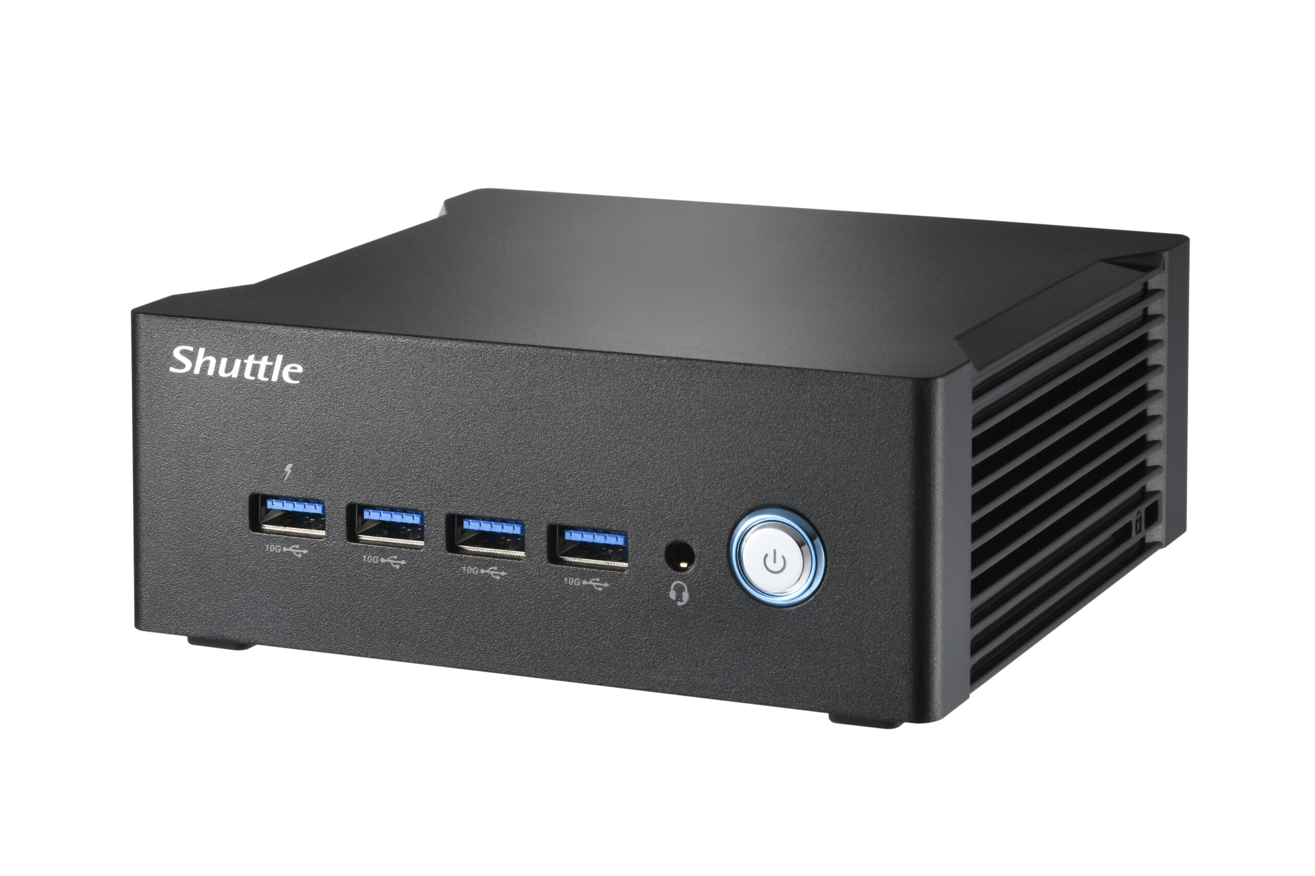 Shuttle Nano PC NA10H7, AMD Ryzen™ 7-8845HS APU, Radeon780M, 2xHDMI, 2xUSB-C 4.0(DP), 2x2.5Gbit LAN, incl. VESA, 24/7 permanent gebruik - Afbeelding 2