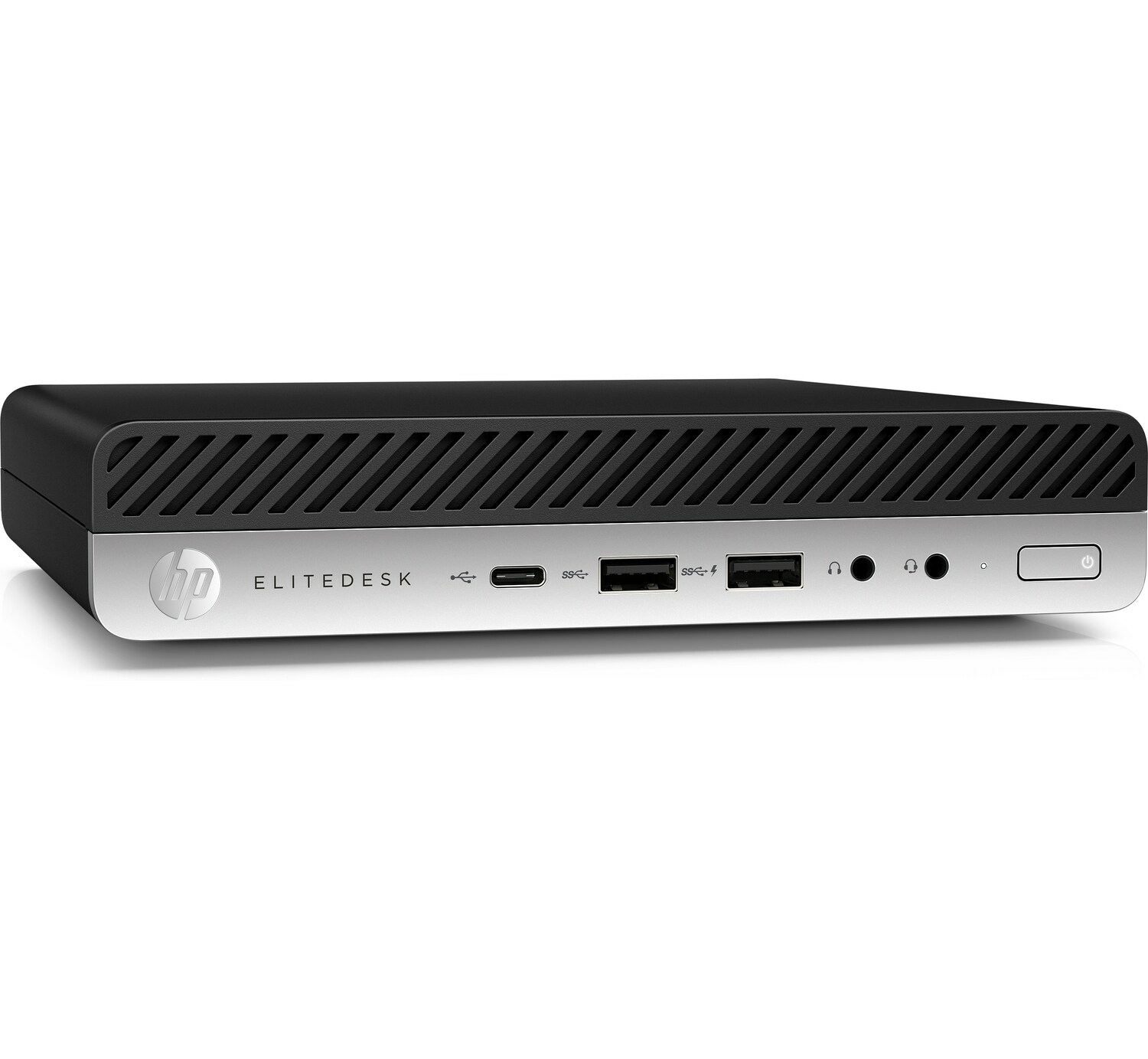T1A HP EliteDesk 800 G4 Refurbished Intel® Core™ i5 i5-8500T 8 GB DDR4-SDRAM 256 GB SSD Windows 11 Pro Mini PC Zwart, Zilver - Afbeelding 3